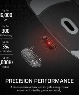 Corsair Wiчервен мишка M55 черен