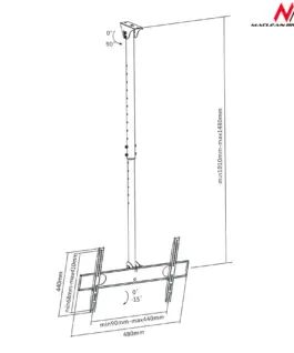 Maclean Mount TV 50kg MC-631 Maclean