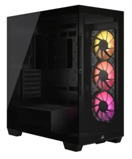 Corsair кутия за компютър 3500X ARGB TG Mid-Tower черен