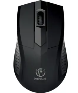 Alternative view of Rebeltec Focus USB Optical Mouse, 1200DPI 3 Buttons and Scroll Wheel, Sensitivity 125Hz, кабел 1.8m, Weight 66g