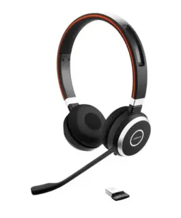 Alternative view of Jabra слушалки Evolve 65 TE Link 390a MS Stereo Stand