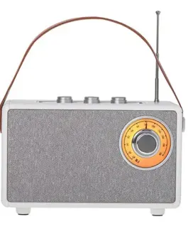 Alternative view of Camry Speaker Bluetooth CR1902 FM USB-C бял