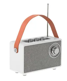 Camry Speaker Bluetooth CR1902 FM USB-C бял