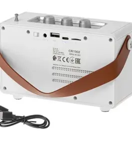 Camry Speaker Bluetooth CR1902 FM USB-C бял