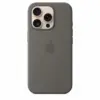 Apple Silicone case with MagSafe for iPhone 16 Pro - Stone Gray