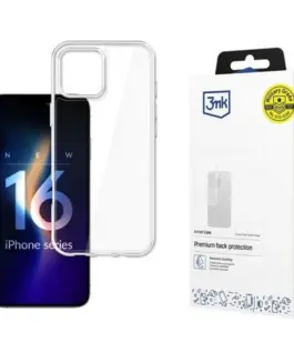 3MK Armor Case iPhone 16 Pro clear