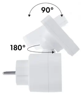 GreenBlue Digital Timer GB605 E зеленсин 16A IP20