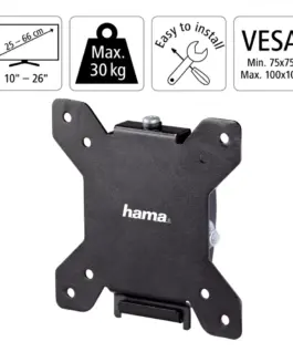 Hama TV holder LCD/LED 100×100 motion XS 26 inch