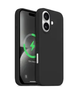 CRONG Case iPhone 16 MagSafe Color Cover черен