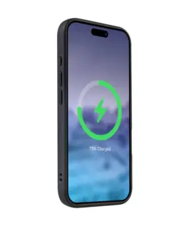 CRONG Case with MagSafe iPhone 16 Hybrid Frost MAG Cover черен