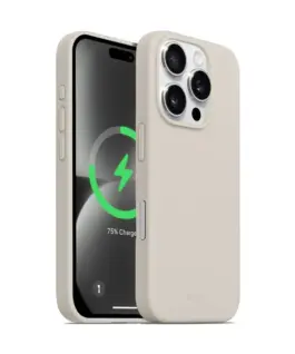 CRONG Case iPhone 16 Pro MagSafe Color Cover бежов