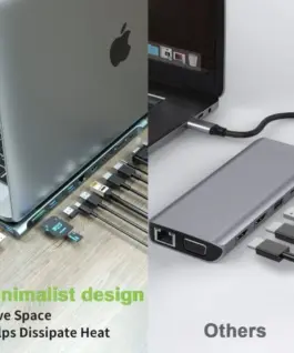 Techly Лаптоп docking station USB-C on HDMI
