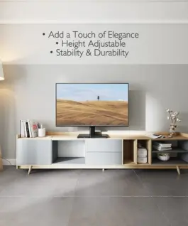Techly TV stand 32-65 inches TV base 45kg черен