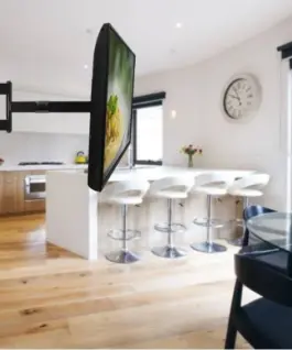 Techly TV wall mount 43-80-inch 50kg