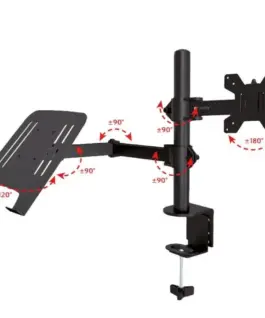 Techly стойка за монитор 1 3-32 inch and Лаптоп 17 inch