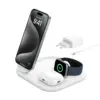 Belkin BoostCharte 3-in-1 mag Qi2 15W бял foldable