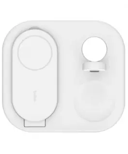 Belkin BoostCharte 3-in-1 mag Qi2 15W бял foldable