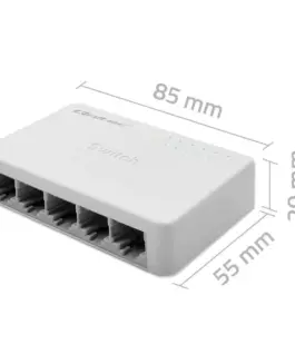 Qoltec Network SWITCH 5xRJ45 port 1000Mbps LAN