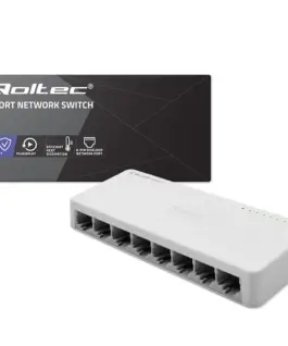 Qoltec Network SWITCH 8xRJ45 port 1000Mbps LAN