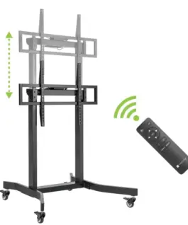 Alternative view of Techly TV electric holder 5-100inch 120kg