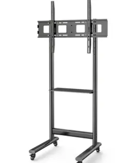 Techly Mobile stand 50-90 inches 70kg with AV shelf