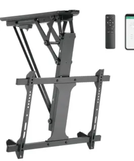 Alternative view of Techly Ceiling TV mount 32-70inch 35kg electric