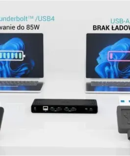 i-tec Universal Docking Station Dual 4K Display Power Delivery 85W + i-tec USB-C зарядно