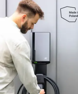 Green Cell зарядно station Habuden Wallbox EV 22kW with кабел 7
