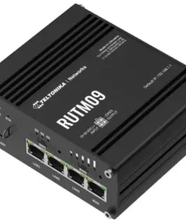 Alternative view of TELTONIKA Router LTE RUTM09 (Cat6),2xSIM,1xWAN,3xLAN, 4xGbE,GNSS