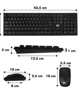 Alternative view of Maclean Wireless клавиатура and мишка NanoRS RS580