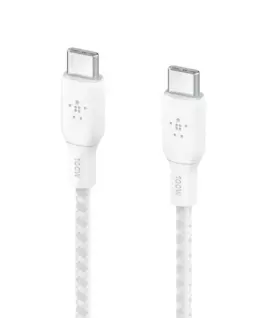 Alternative view of Belkin кабел USB-C to USB-C 100W 3m бял