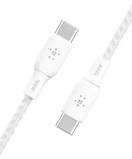 Belkin кабел USB-C to USB-C 100W 3m бял