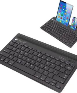 Alternative view of Techly Bluetooth клавиатура with smartphone and Таблет stand