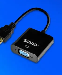 Savio HDMI-VGA адаптер AK-75