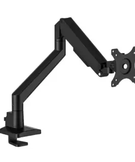 Alternative view of Neomounts DS70-250BL1 NEXT Slim Desk Mount 17-35 inch 9KG 75x75-100x100 PIVOT +90/-90 H:21.5-49.5