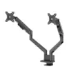 Neomounts DS70-250BL2 NEXT Slim double display 17-32inch 75x75-100x100 9kg 5lat Gw Gas Spring