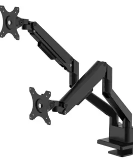 Alternative view of Neomounts DS70-250BL2 NEXT Slim double display 17-32inch 75x75-100x100 9kg 5lat Gw Gas Spring