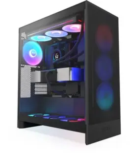 NZXT кутия за компютър NZXT H7 FLOW RGB MIDI TOWER WINDOW