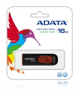Adata C008 16GB черен-червен