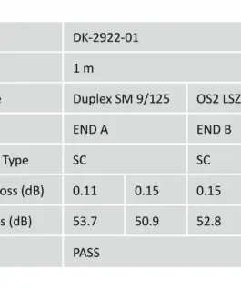Digitus Patch cord FO DK-2922-01
