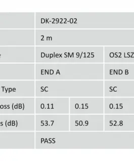 Digitus Patch cord FO DK-2922-02