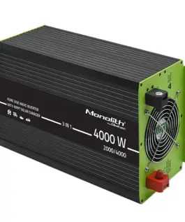 Qoltec 3in1 solar inverter with AC charging function