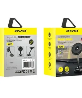 Alternative view of AWEI магнитна стойка за кола to the cockpit черен