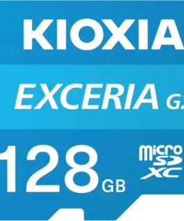 Kioxia Card microSD 128GB Gen2 UHS-I U3 V30 адаптер Exceria
