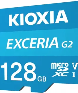Kioxia Card microSD 128GB Gen2 UHS-I U3 V30 адаптер Exceria