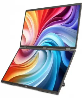 Acer Dual IPS mobile монитор 19 inch PD193QEbmiuux FHD 16:9 MAT 4MS 250NIT 100MLN:1 HDMI 2xUSB-C SPEAKERS