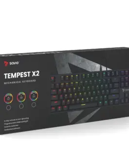 Savio Keyboard RGB Tempest X2 Outemu Brown