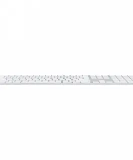 Alternative view of Apple Magic клавиатура with Touch ID and Numeric Keypad for Mac models with Apple silicon - International English - бял Keys