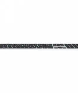 Alternative view of Apple Magic клавиатура with Touch ID and Numeric Keypad for Mac models with Apple silicon - US English - черен Keys