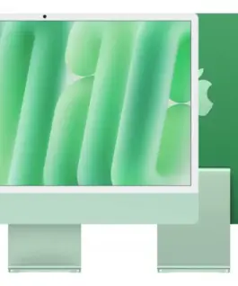 Alternative view of Apple iMac 24 inch: M4 8/8, 16GB, 256GB SSD - зелен